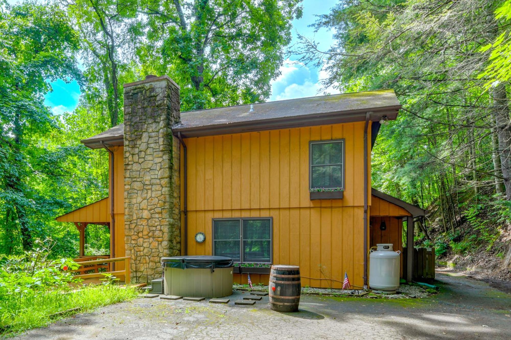 Maggie Valley Townhome In Smoky Mountain Foothills מראה חיצוני תמונה